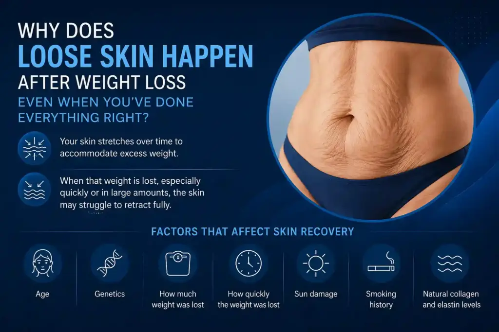 Why Does Loose Skin Happen After Weight Loss Even When You’ve Done Everything Right Gainsborough?
