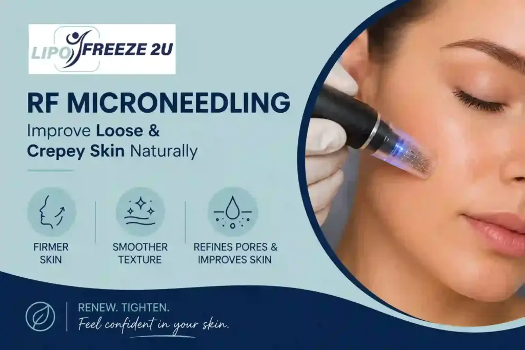 Can RF Microneedling Help Improve Loose and Crepey Skin Gainsborough?